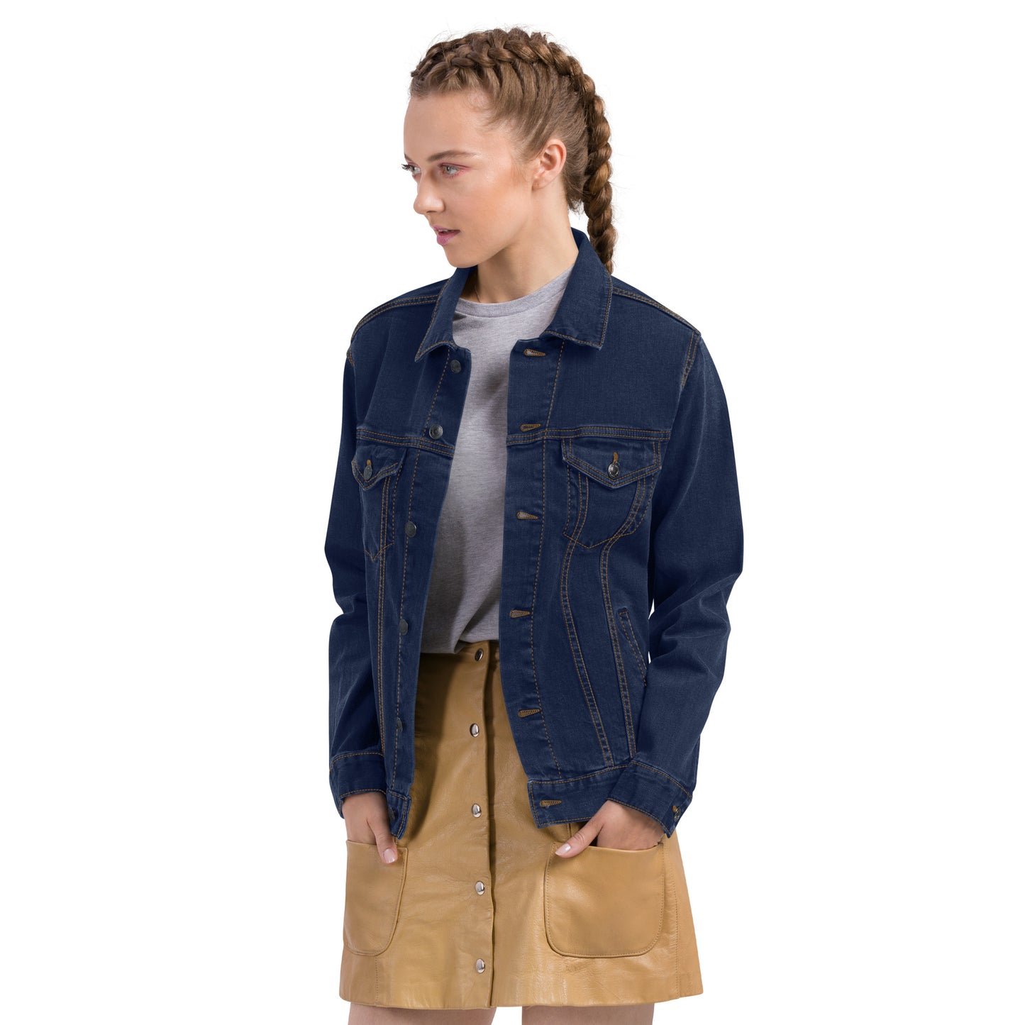 I'm a Vibe Unisex denim jacket