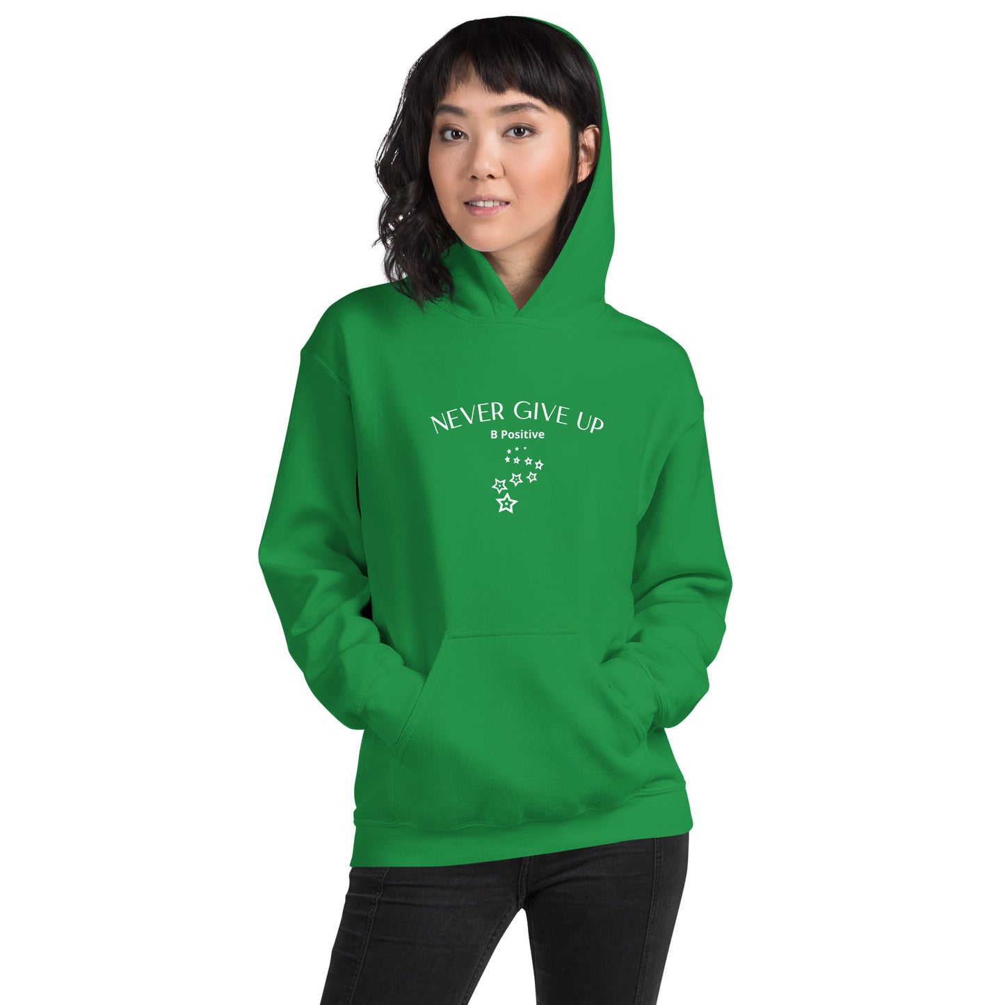 Never Give Up Unisex Hoodie