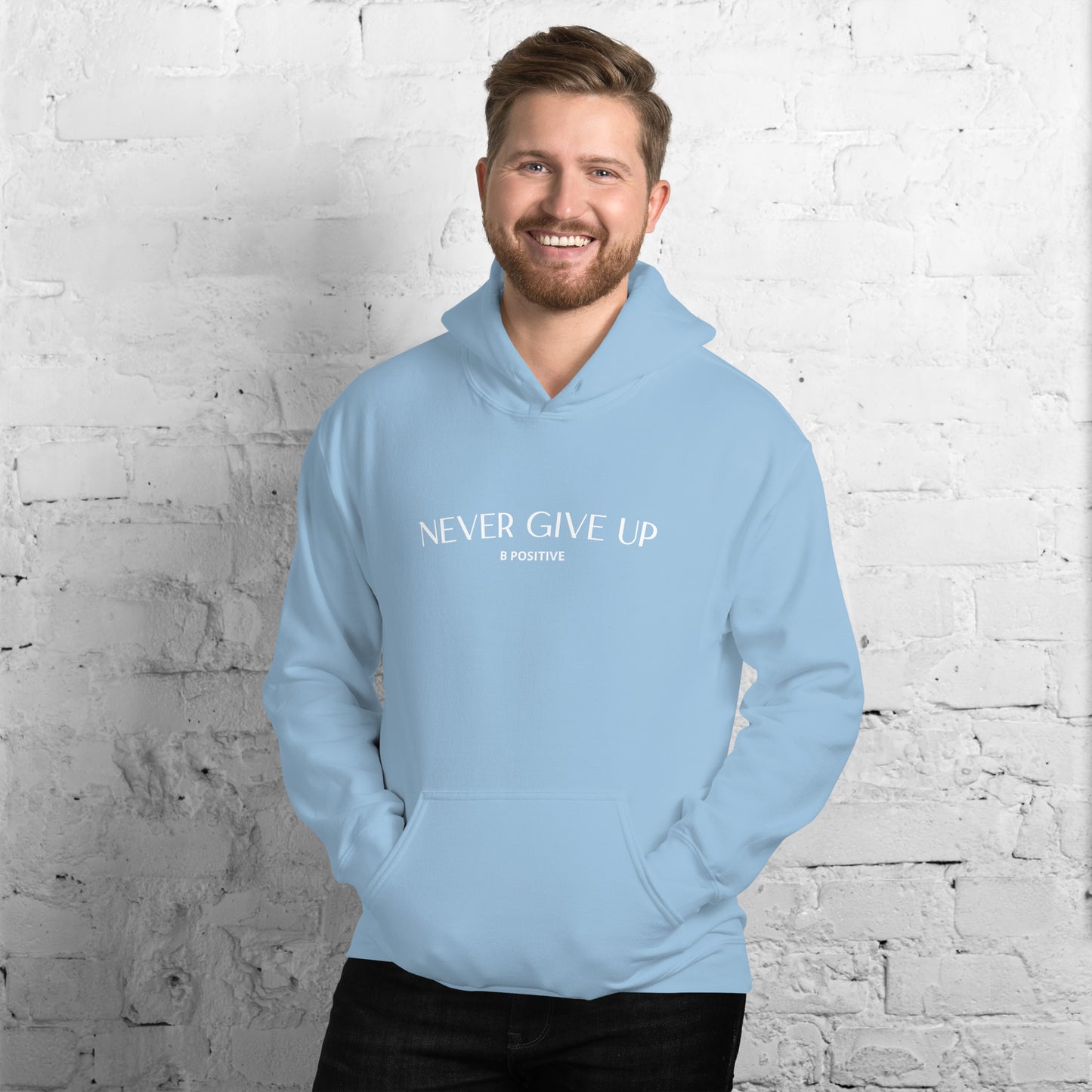 Never Give Up (no star) Unisex Hoodie