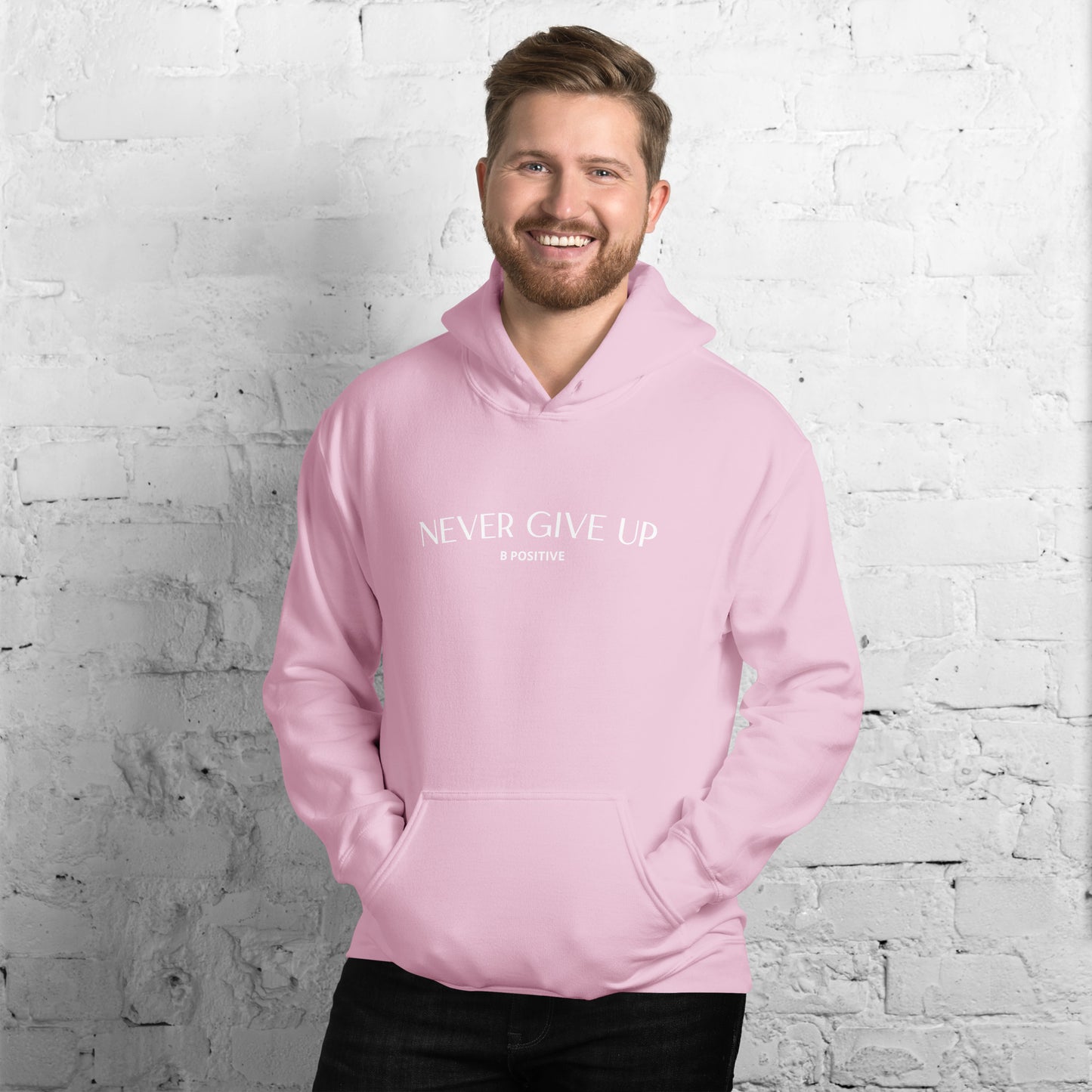 Never Give Up (no star) Unisex Hoodie