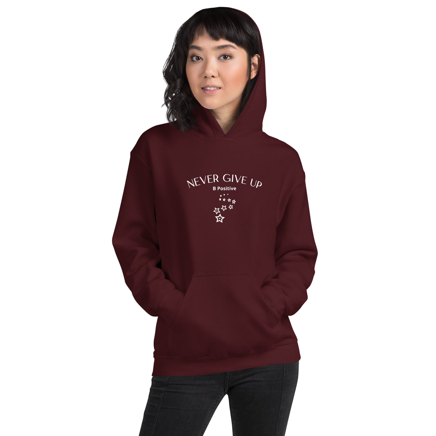 Never Give Up Unisex Hoodie