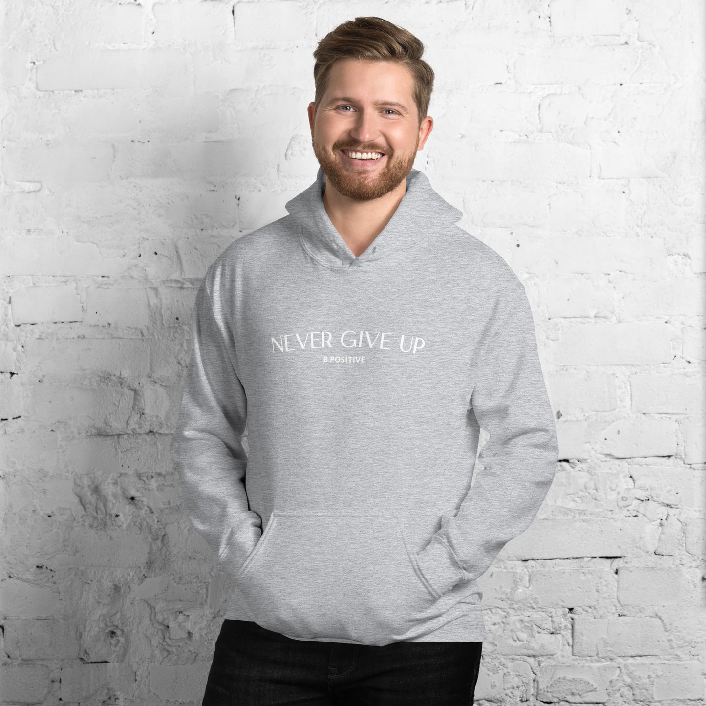 Never Give Up (no star) Unisex Hoodie